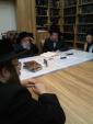 בילדער גאלעריע: הגה"צ אב"ד קראסנא שליט"א באזוכט נעכטן פארמיטאג בבית כ"ק גאב"ד וואדרידש שליט"א