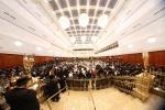 באזוך פונעם ראשון לציון, הרב יצחק יוסף שליט"א, ביי כ"ק אדמו"ר מבעלזא שליט"א.