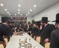 הגה"צ דומ"ץ קרית יואל שליט"א באזיכט ביי כ"ק אדמו"ר מספינקא שליט"א