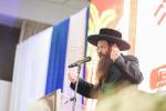 מעמד 'יובל העשרים' פאר מוסדות סאטמאר אין ירושלים.