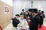 מעמד 'יובל העשרים' פאר מוסדות סאטמאר אין ירושלים.