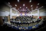 מעמד 'יובל העשרים' פאר מוסדות סאטמאר אין ירושלים.