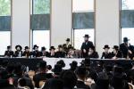כ"ק אדמו"ר מסאטמאר שליט"א באזוכט אין שטאט לינדען, ניו זשערסי.  אינעם ראם פונעם באזוך האט זיך דער רבי באטייליגט ביי א מסיבת 'חומש סעודה', ווי אויך האט דער רבי באזוכט אינעם נייעם בית מדרש און מקוה 'היכל התורה'.