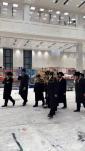כ"ק אדמו"ר מסאטמאר שליט"א קומט אריין יעדן טאג פארטאגס צו לערנען אין בית המדרש הגדול דסאטמאר אויף ראדני סטריט 