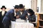 כ"ק אדמו"ר מצאנז שליט"א ביי קבלת קהל אין בני ברק לקראת דעם נייעם יאר