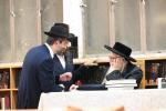כ"ק אדמו"ר מצאנז שליט"א ביי קבלת קהל אין בני ברק לקראת דעם נייעם יאר