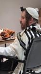 כ''ק אדמו"ר מקרעטשניף כפר עטה שליט''א היינט צופרי אינעם תודה וזמרה שול אין די עירמאנט געגענט נעבן מאנסי.