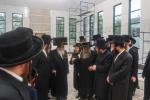 כ"ק מרן אדמו"ר מסאטמאר שליט"א ערשיינט  בהיכל בית מדרש החדש יטב לב סאטמאר בנין פריעדמאן אין מאנסי