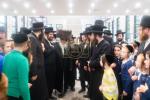 כ"ק מרן אדמו"ר מסאטמאר שליט"א ערשיינט  בהיכל בית מדרש החדש יטב לב סאטמאר בנין פריעדמאן אין מאנסי