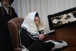 מעמד אמירת א' סליחות בצל הקודש פון פאר הדור הרה"ק רבי יעקב מאיר שעכטער שליט"א.