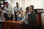 מעמד אמירת א' סליחות בצל הקודש פון פאר הדור הרה"ק רבי יעקב מאיר שעכטער שליט"א.