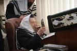 מעמד אמירת א' סליחות בצל הקודש פון פאר הדור הרה"ק רבי יעקב מאיר שעכטער שליט"א.