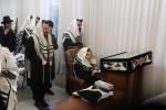 מעמד אמירת א' סליחות בצל הקודש פון פאר הדור הרה"ק רבי יעקב מאיר שעכטער שליט"א.
