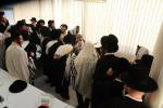 מעמד אמירת א' סליחות בצל הקודש פון פאר הדור הרה"ק רבי יעקב מאיר שעכטער שליט"א.