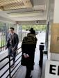 ראש ישיבה בית מדרש גבוה ד'לעיקוואוד הגאון ר' מלכיאל קאטלער שליט"א בייים אנקומען צום גרויסן היסטארישע אסיפה מיט גדולי האדמורי"ם אינעם ווייסע הויז