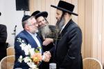 מסיבה פאר נגידים לטובת מתיבתא דסאטמאר אין די שטוב פונעם נגיד ר' משה אהרן מאנן הי"ו
