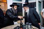 מסיבה פאר נגידים לטובת מתיבתא דסאטמאר אין די שטוב פונעם נגיד ר' משה אהרן מאנן הי"ו