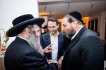 מסיבה פאר נגידים לטובת מתיבתא דסאטמאר אין די שטוב פונעם נגיד ר' משה אהרן מאנן הי"ו