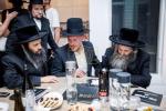 מסיבה פאר נגידים לטובת מתיבתא דסאטמאר אין די שטוב פונעם נגיד ר' משה אהרן מאנן הי"ו