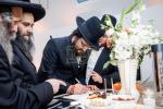 מסיבה פאר נגידים לטובת מתיבתא דסאטמאר אין די שטוב פונעם נגיד ר' משה אהרן מאנן הי"ו