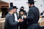 מסיבה פאר נגידים לטובת מתיבתא דסאטמאר אין די שטוב פונעם נגיד ר' משה אהרן מאנן הי"ו