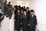 באזוך פון הרה"צ אב"ד חיים מאיר האגער שליט"א אינעם נייעם בנין הישיבה 'אהבת ישראל' ויזניץ אין רמה ד' בית שמש