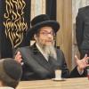 כ"ק אדמו"ר מסקולען לעיקוואוד ביי א באזוך און שיחת חיזוק אלס הכנה צו ראש השנה אין ישיבת 'נתיב התורה' אין די טאמס ריווער געגנט אין לעיקוואוד.