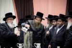 מעמד הנחת אבן הפינה רבתי פארן בנין ישיבה קטנה תולדות יעקב יוסף דחסידי סקווירא - מאנסי בראשות בני וחתני כ"ק האדמו"ר מסקווירא שליט"א