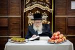 מעמד הנחת אבן הפינה רבתי פארן בנין ישיבה קטנה תולדות יעקב יוסף דחסידי סקווירא - מאנסי בראשות בני וחתני כ"ק האדמו"ר מסקווירא שליט"א