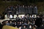 מעמד התפילה פון חסידי תולדות אהרן און מירון בראשות כ"ק אדמו"ר מתולדות אהרן שליט"א