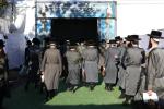 מעמד התפילה פון חסידי תולדות אהרן און מירון בראשות כ"ק אדמו"ר מתולדות אהרן שליט"א