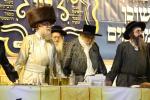 מעמד התפילה פון חסידי תולדות אהרן און מירון בראשות כ"ק אדמו"ר מתולדות אהרן שליט"א