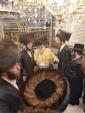 קהל חסידי לעלוב בראשות הגה"צ המשפיע רבי יוסף חיים בידערמאן שליט"א אויף א 'מסע התעוררות' אין ליזענסק