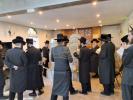 קהל חסידי לעלוב בראשות הגה"צ המשפיע רבי יוסף חיים בידערמאן שליט"א אויף א 'מסע התעוררות' אין ליזענסק