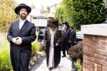 כ"ק אדמור מסאטמאר שליטא באזוכט אין שטוב פון הרבני הנגיד חיים מרדכי אינזליכט שליט"א אין מאָנסי