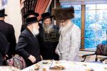 כ"ק אדמור מסאטמאר שליטא באזוכט אין שטוב פון הרבני הנגיד חיים מרדכי אינזליכט שליט"א אין מאָנסי