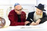 שמחת התורה אין קאלינינגראד אין א ימים נוראים'דיגע אטמאספער.