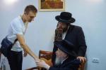 אוקראינישע רעגירונגס באאמטע אין א ספעציעלע זיצונג מיט רבני ומשפיעי ברסלב און יו"ר 'איחוד ברסלב' לקראת דעם גרויסן 'קיבוץ' אין אומאן