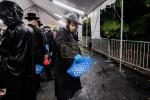 כ"ק אדמו"ר מסאטמאר שליט"א ביים מקיים זיין מנהג כפרות ערב יום הקדוש פארטאגס ביים נייעם סאטמאר פלייש לאקאציע אין קרית יואל