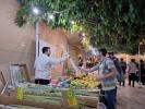 ערב סוכות איינקויפונגען אין פולן שוואונג אין רב שפע אין ירושלים