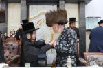 שמחת הבר מצוה פאר א אייניקל ביי כ"ק האדמו"ר מקרעטשניף קרית גת שליט"א תשרי תשפ"ז