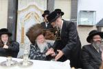 שמחת הבר מצוה פאר א אייניקל ביי כ"ק האדמו"ר מקרעטשניף קרית גת שליט"א תשרי תשפ"ז