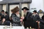 שמחת הבר מצוה פאר א אייניקל ביי כ"ק האדמו"ר מקרעטשניף קרית גת שליט"א תשרי תשפ"ז