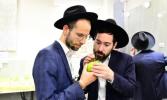 בילדער: הכנות ערב סוכות אין בני ברק