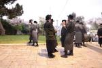 כ"ק אדמו"ר מתולדות אהרן שליט"א ביי אמירת סליחות אחרונות ערב יום הקדוש ביים מערת המכפילה
