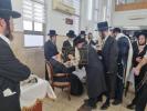 כ"ק גאב"ד מאקאווע שליט"א ביים לעקיך ערב יום הקדוש