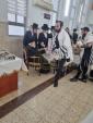 כ"ק גאב"ד מאקאווע שליט"א ביים לעקיך ערב יום הקדוש