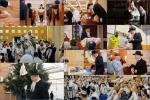 מאסן אידן האבן איבערגעפילט די שולן און צענטראלע בתי מדרשים אין מאסקווע, די הויפטשטאט פון רוסלאנד, צו מיטהאלטן די געהויבענע תפילות פונעם הייליגן יום כיפור ברוב עם הדרת מלך.