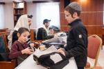 מאסן אידן האבן איבערגעפילט די שולן און צענטראלע בתי מדרשים אין מאסקווע, די הויפטשטאט פון רוסלאנד, צו מיטהאלטן די געהויבענע תפילות פונעם הייליגן יום כיפור ברוב עם הדרת מלך.