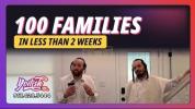 איבער 100 משפחות וועלן שוין וואוינען אין לעיקפראנט - אין ווייניגער ווי צוויי וואכן